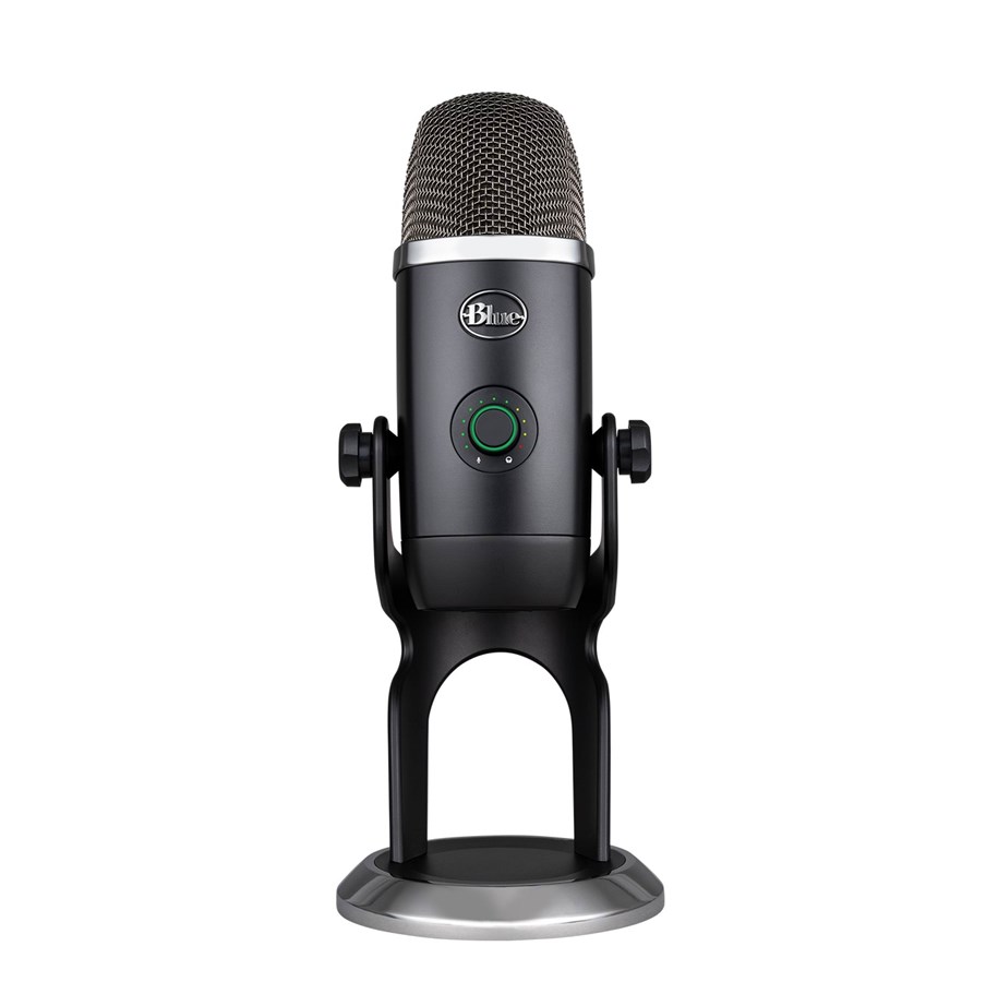Mikrofon - Blue Mic Yeti X USB Microphone for Windows PC and Mac - Blackout - 988-000244