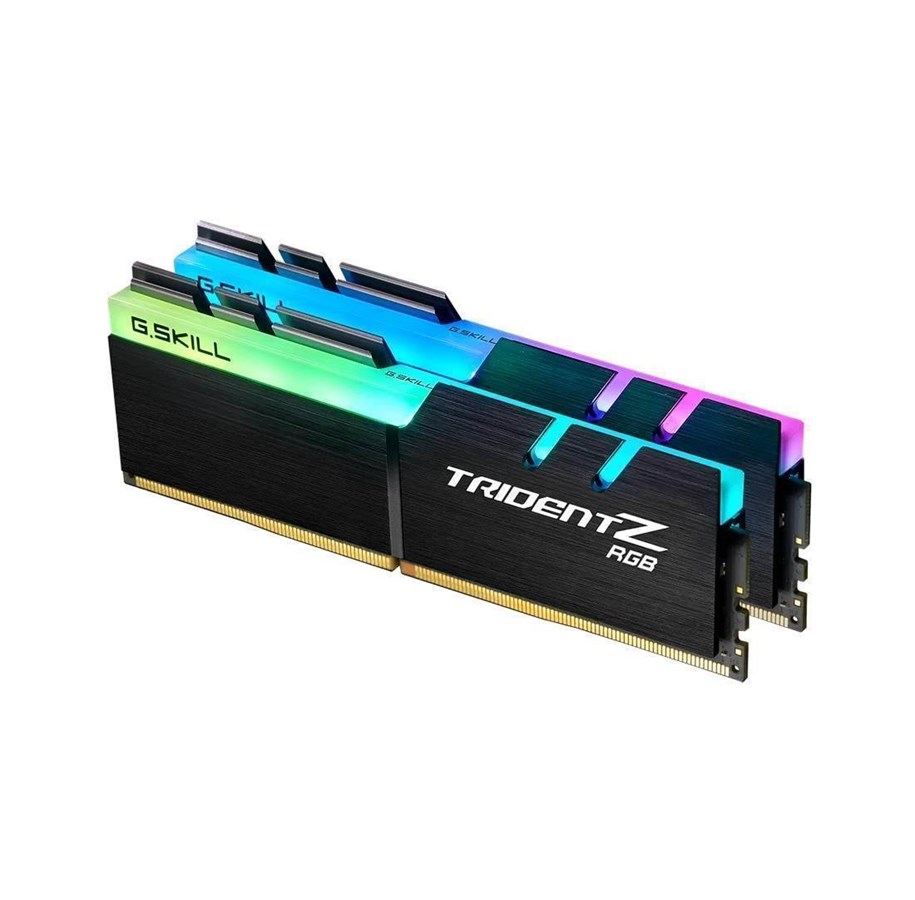 RAM - G.Skill Trident Z RGB DDR4-3600 - 32GB - CL16 - Dual Channel (2 pcs) - Intel XMP - Svart med RGB - F4-3600C16D-32GTZR