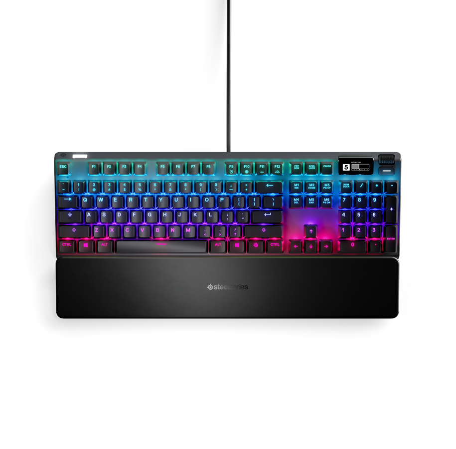Tastatur - SteelSeries Apex Pro 100% - Nordisk - Svart - 64631