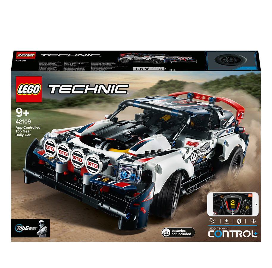 LEGO® - LEGO Technic 42109 App-styrt Top Gear-rallybil - 42109