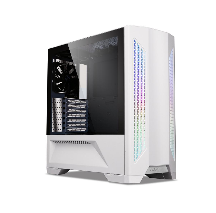 Kabinett - Lian Li LANCOOL II RGB - Kabinett - Miditower - Hvit - LANCOOL II -W