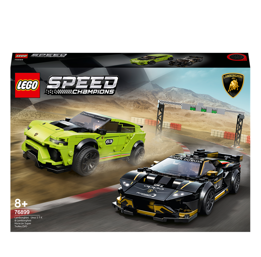 LEGO® - LEGO Speed Champions 76899 Lamborghini Urus ST-X & Lamborghini Huracán Super Trofeo EVO - 76899