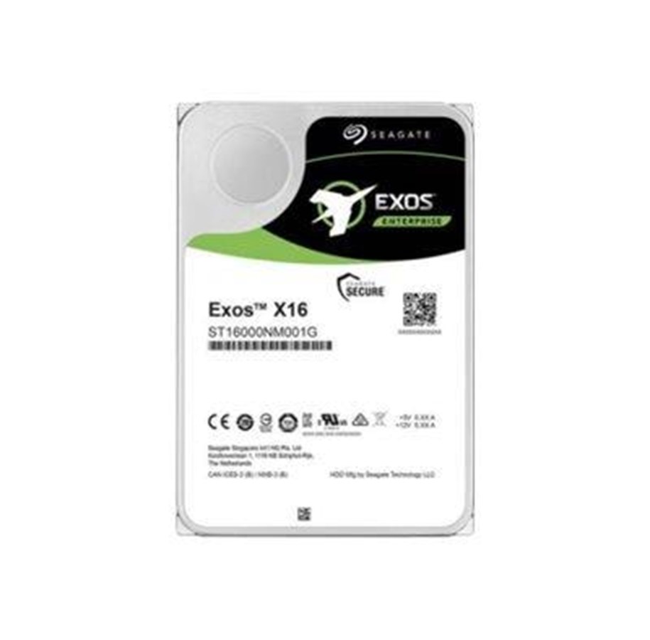 Harddisk - Seagate Exos X16 - 12TB - Harddisk - ST12000NM001G - SATA-600 - ST12000NM001G