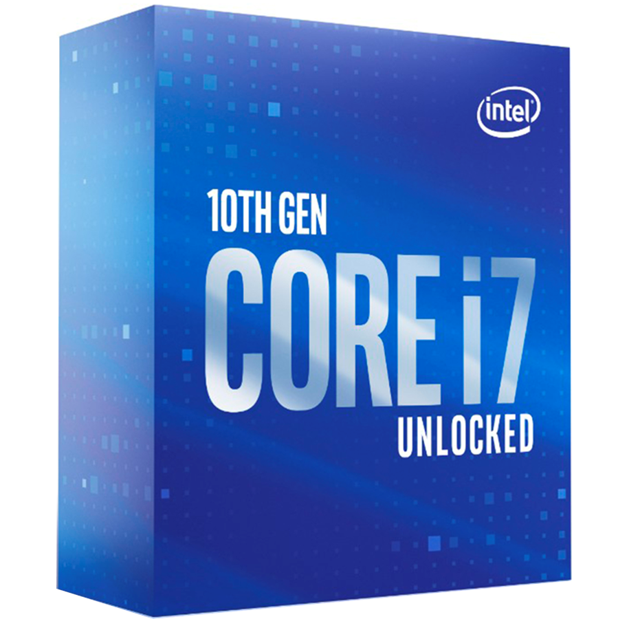 Prosessor/CPU - Intel Core i7-10700K Comet Lake Prosessor/CPU - 8 kjerner - 3.8 GHz - Intel LGA1200 - Intel Boxed (uten kjøler) - BX8070110700K