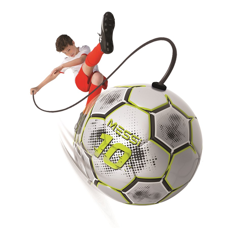 messi training ball on string