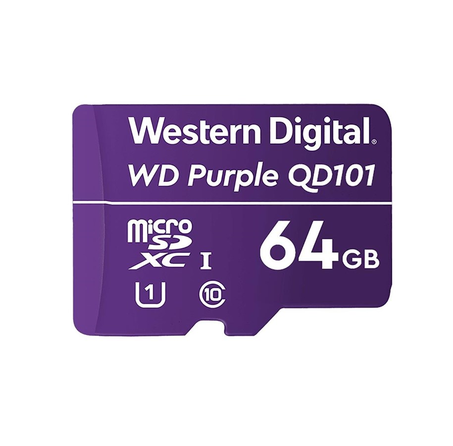 Minnekort - WD Purple SC Ultra Endurance microSD - 64GB - WDD064G1P0C