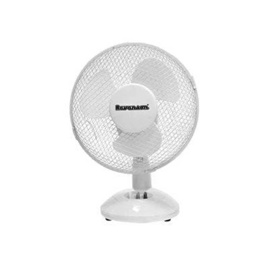Varme- & Kjøleapparat - Ravanson Wentylator biurkowy  WT-1023 (kolor bialy) - WT-1023