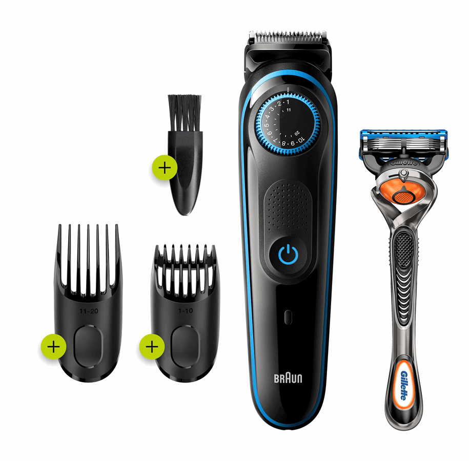 Hårtrimmer - Braun Skjeggtrimmer BeardTrimmer BT5240 - 4210201281931