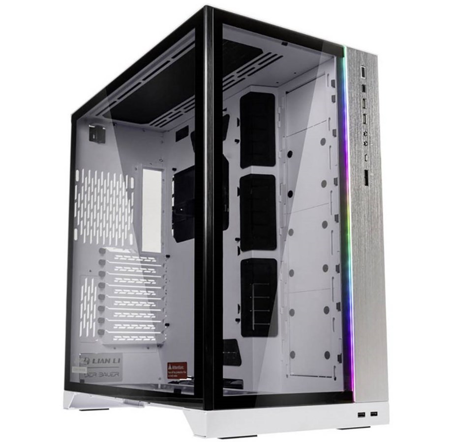 Kabinett - Lian Li PC-O11D XL ROG - White - Kabinett - Fulltower - Hvit - O11DXL-W