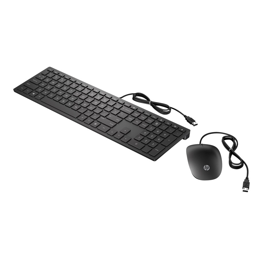 Tastatur - HP Pavilion 400 - Tastatur & Mussett - Svart - 4CE97AA