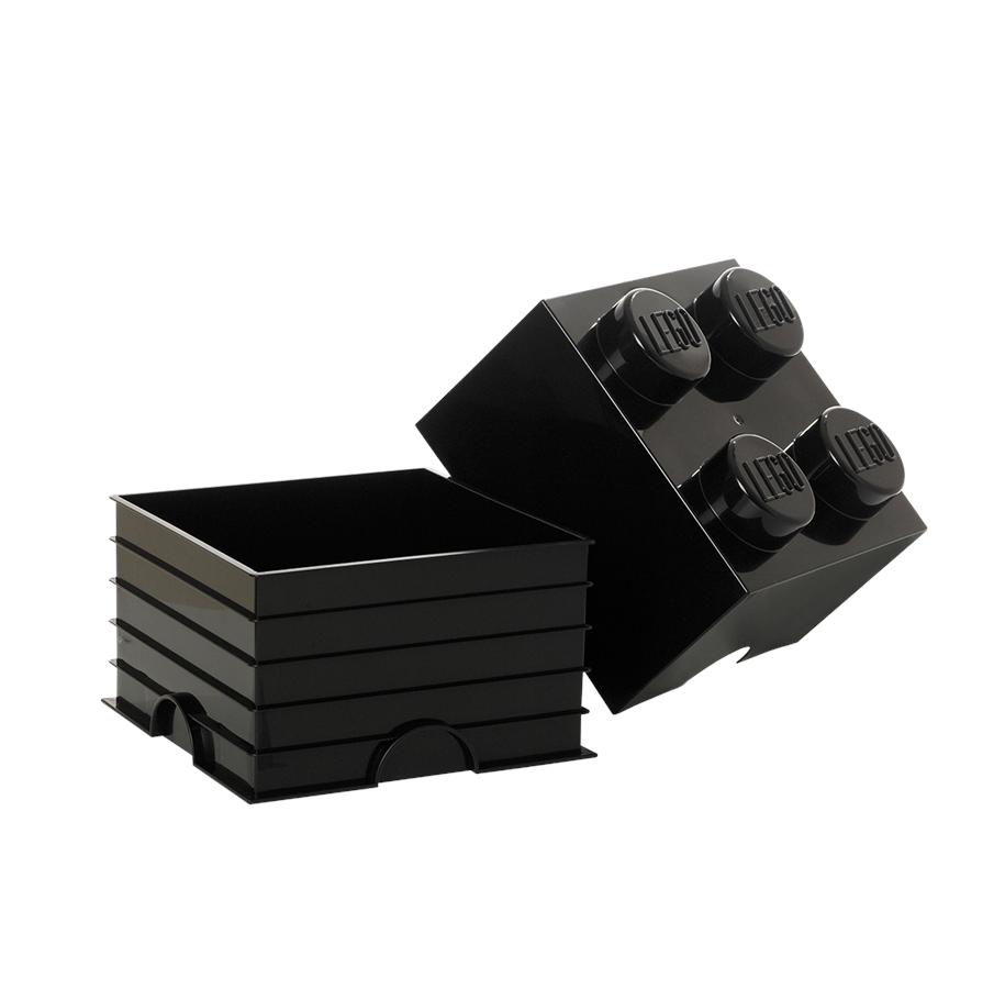 Barnerom - LEGO Oppbevaring 4, svart - 40031733