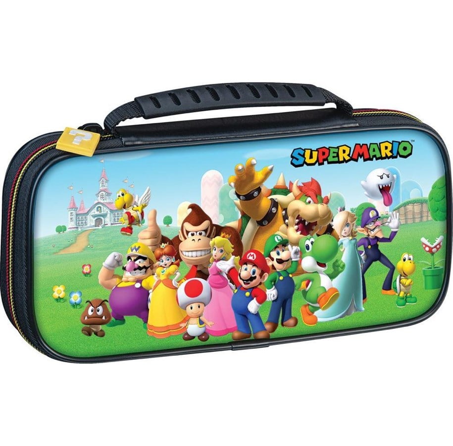 Spill - Tilbehør - Nintendo Game Traveler Deluxe Travel Case - Super Mario - Miscellaneous Bag - Nintendo Switch - 0663293111688