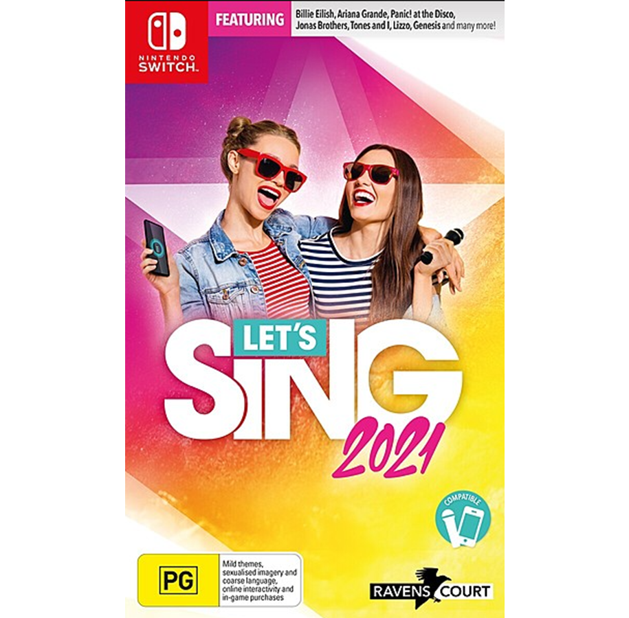 Let s Sing 2021 Nintendo Switch Musikk Switch Billig