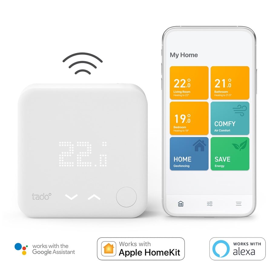 Smarthus - tado Wireless Smart Thermostat V3+ Starter Kit - TAD-104019