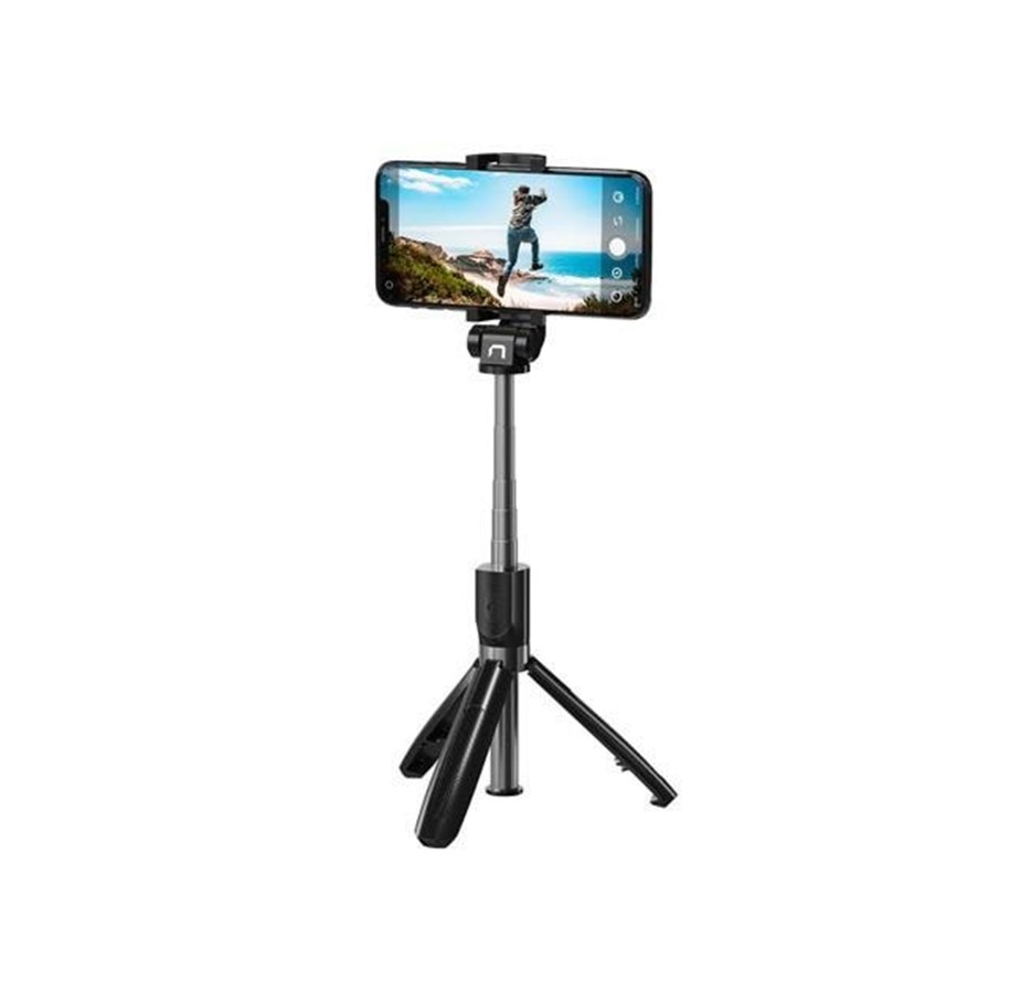 Tripod - Tilbehør - Natec Alvito BT 4.0 Wireless Selfie Stick Tripod - NST-1653