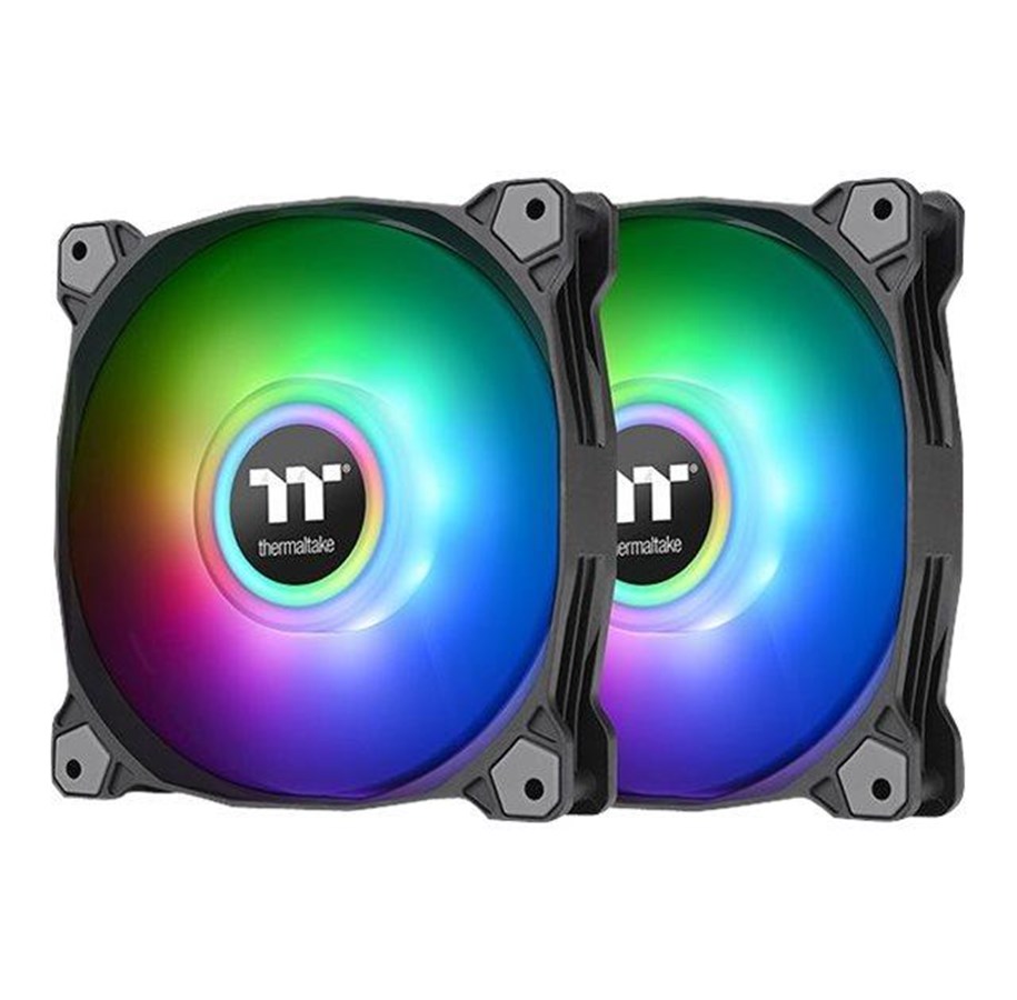 Kabinettvifte - Thermaltake Pure Duo 12 ARGB Sync Radiator Fan - Kabinettvifte - 120mm - Svart - CL-F115-PL12SW-A