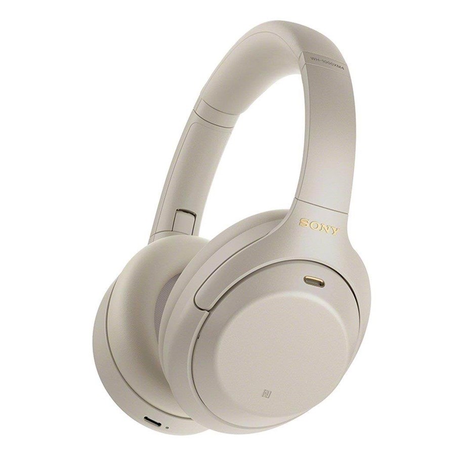 Hodetelefoner - Sony WH-1000XM4 - Silver - WH1000XM4S.CE7