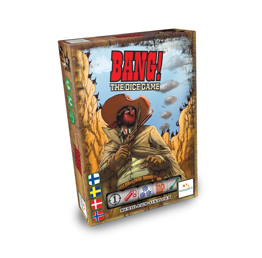 Brettspill & Puslespill - Lautapelit Bang! The Dice Game (Nordic) - LPFI7380