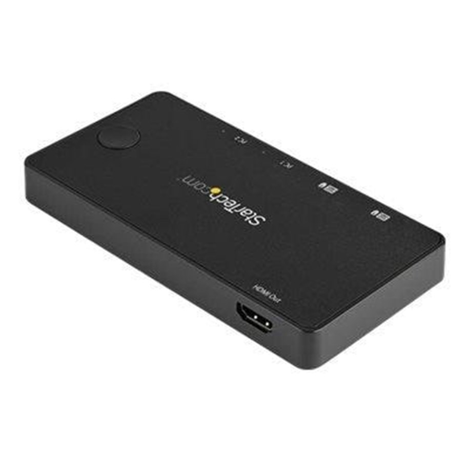 StarTech 2 Port USB C KVM Switch 4K 60Hz HDMI Compact UHD