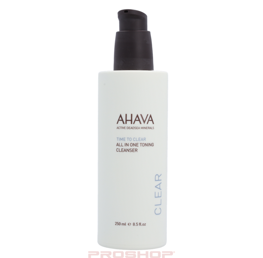 Ansiktspleie - AHAVA Time To Clear All In One Toning Cleanser - 697045150175