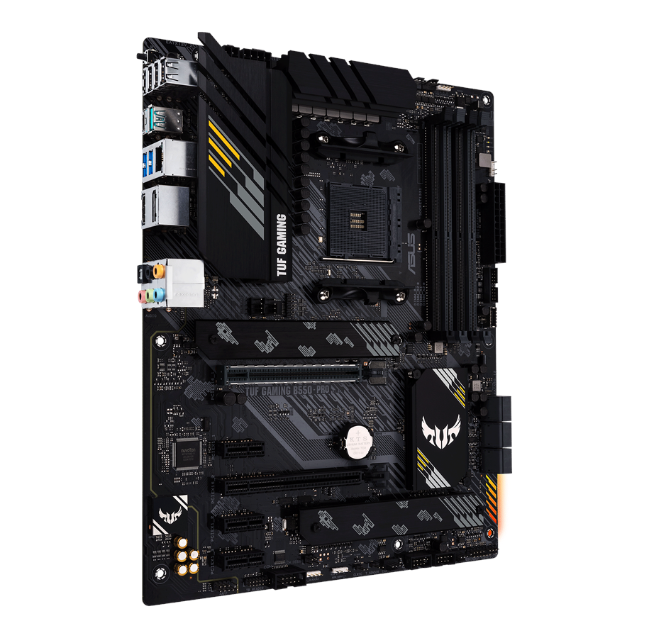 ASUS TUF GAMING B550 PRO Hovedkort AMD B550 AMD AM4 Socket DDR4 RAM ATX