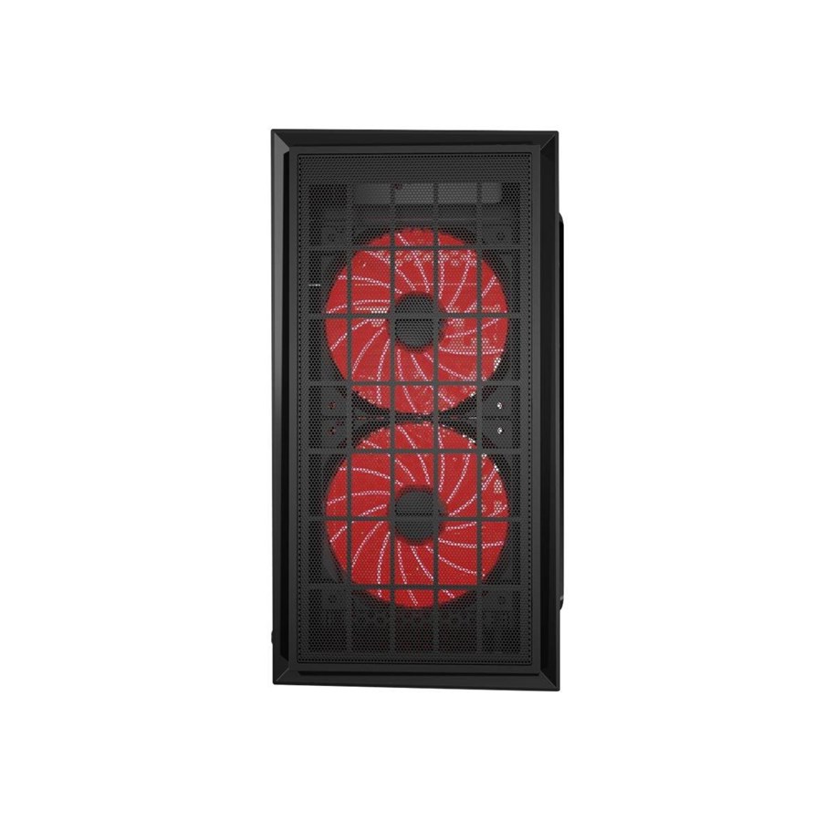 Kabinett - Gembird FORNAX-950R - tower - micro ATX - Kabinett - Tower - Svart - CCC-FORNAX-950R