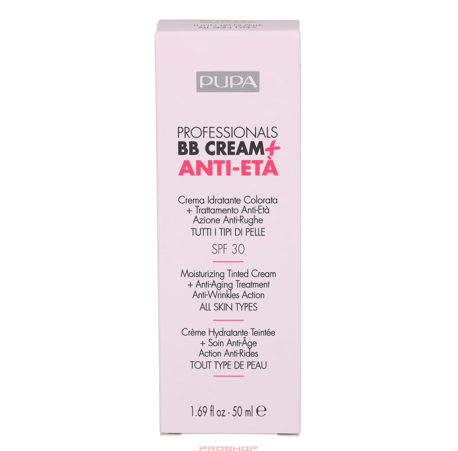 Sminke - PUPA Milano Pupa Pupa Professionals BB Cream + Anti-Eta SPF30 - 002 Sand - 8011607230426