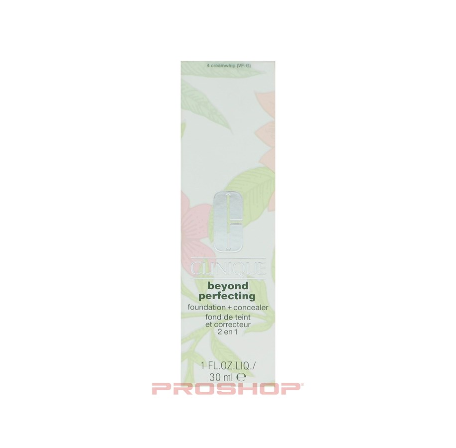 Sminke - Clinique Beyond Perfecting Foundation + Concealer - Cn 18 Cream Whip 30 ml - 020714711870