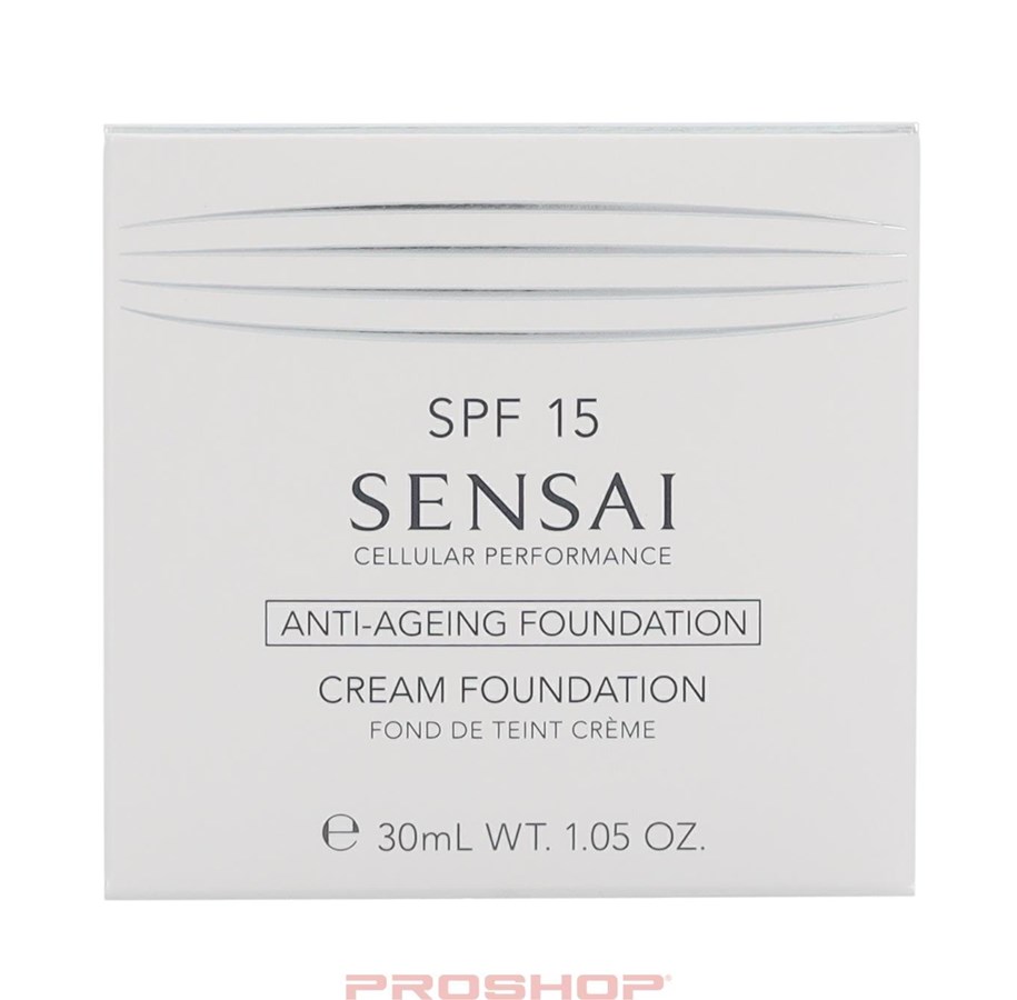 Sminke - Sensai Cp Cream Foundation SPF15 - CF22 Beige - 4973167907375