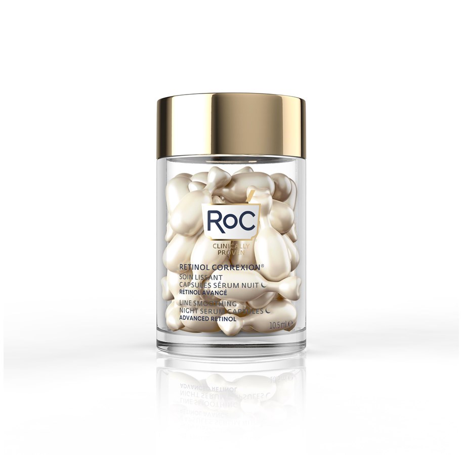 Ansiktspleie - ROC Retinol Correxion Line Smoothing Night Serum 30 pcs - 1210000800220