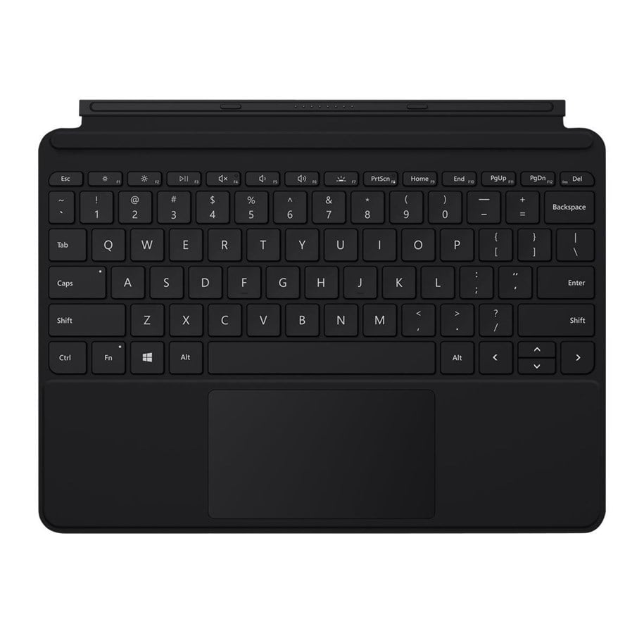 Tastatur - Microsoft Surface Go Type Cover - keyboard - with trackpad accelerometer - Italian - black - Tastatur - Italiensk - Svart - KCN-00032