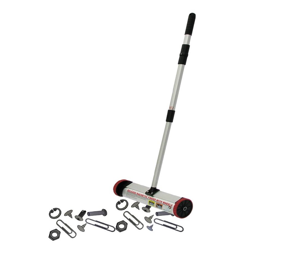 Verktøy - Helmuth A. Jensen Eclipse magnetic sweeper w wheels 385mm - 87MSW385