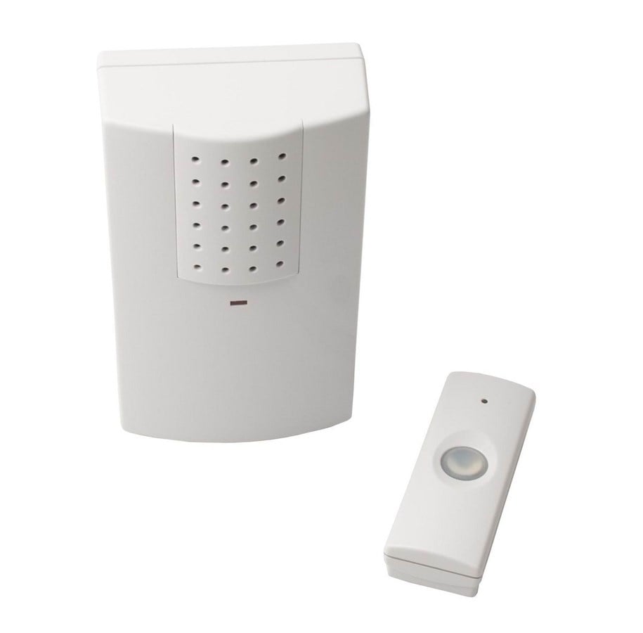Elektriske apparater - Unite Doorbell kit wireless 1 push button lissabon white - 26-577-1