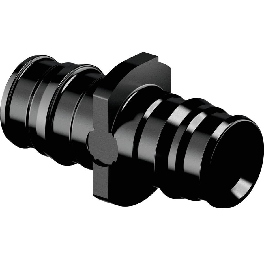 PEX-systemer - Uponor q&e coupling ppsu black 20 mm - 1008932
