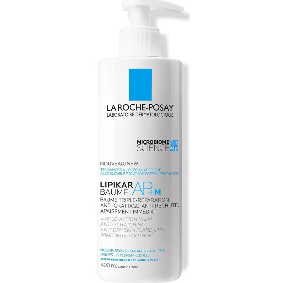 Kroppspleie - La Roche-Posay Lipikar Baume AP+M Body Moisturizer w/Pump 400ml - 3337875696548