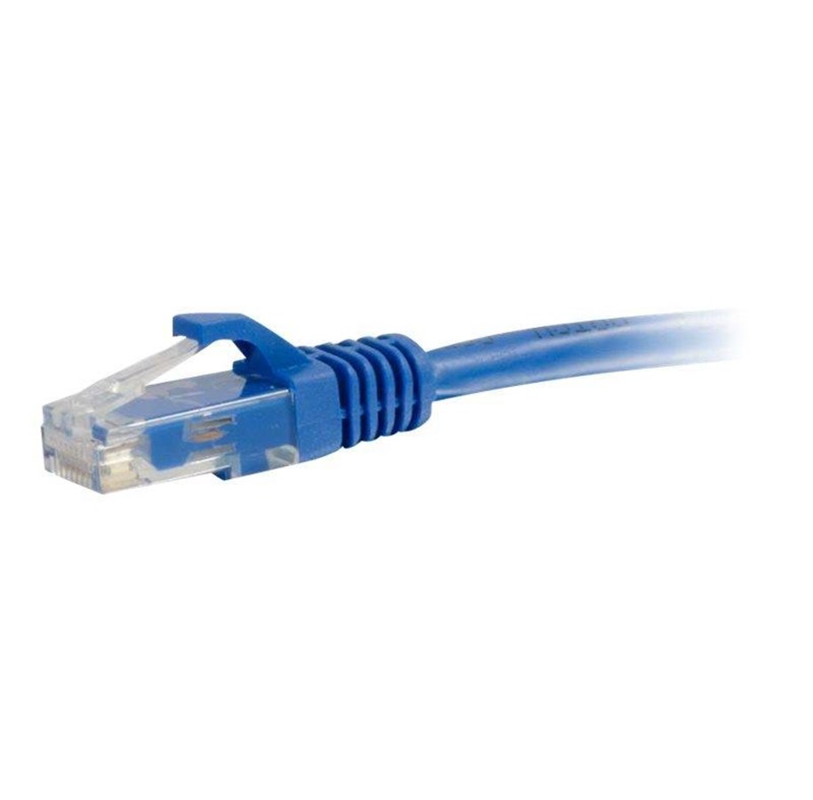 Nettverkskabel - C2G Cat6 Booted Unshielded (UTP) Network Patch Cable - patch cable - 50 cm - blue - Blå - 0.5m - 83385