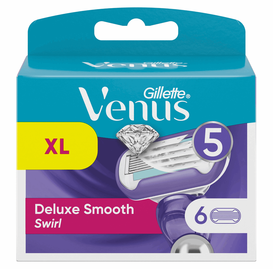 Barberingsutstyr - Venus Deluxe Smooth Swirl 6 pcs - 7702018401383