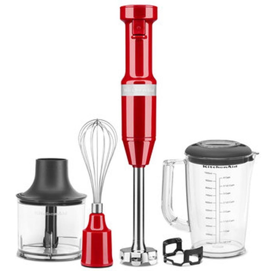 Mikser - KitchenAid Stavmikser 5KHBV83EER hand blender - red - 180 W - 20795