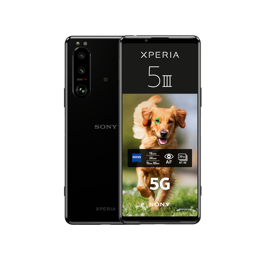 Mobiltelefoner - Sony Xperia 5 III 5G 128GB - Black - XQBQ52C2B.EEAC