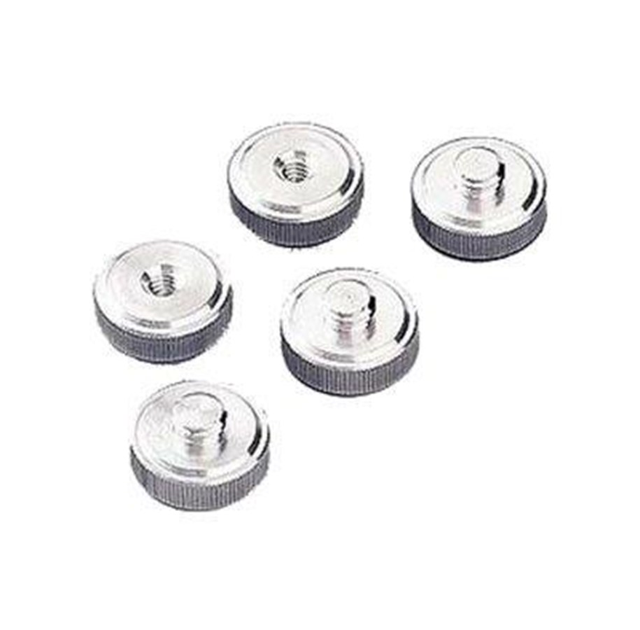 Foto- & Videotilbehør - Hama Tripod Conversion Screws - tripod camera mounting screw adapter (3/8" to 1/4") - 5122