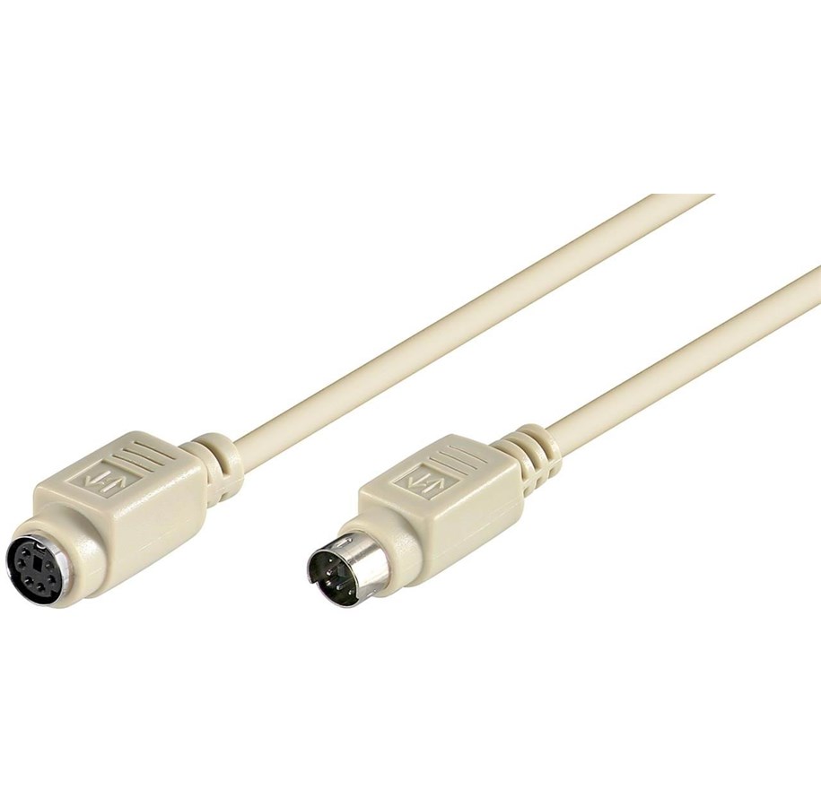 PS/2-kabel - Pro PS/2 keyboard and mouse extension cable - 4040849333996
