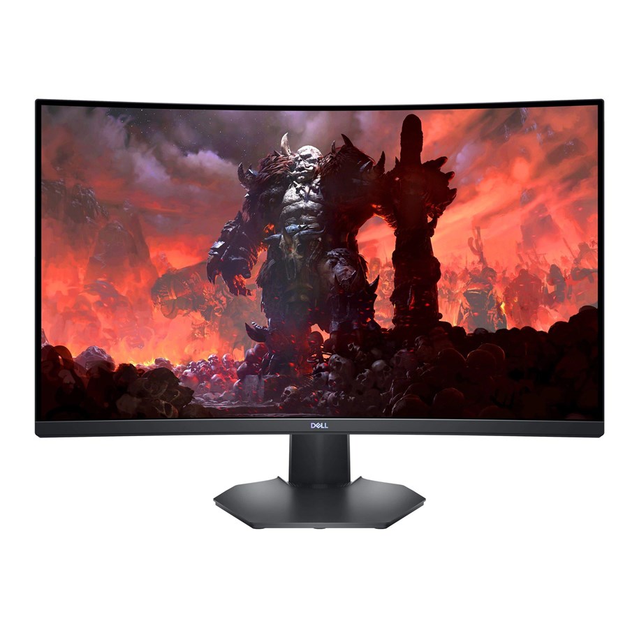 Skjerm - 32" Dell S3222DGM - 2560x1440 (QHD) - 165Hz - VA - Curved - DELL-S3222DGM
