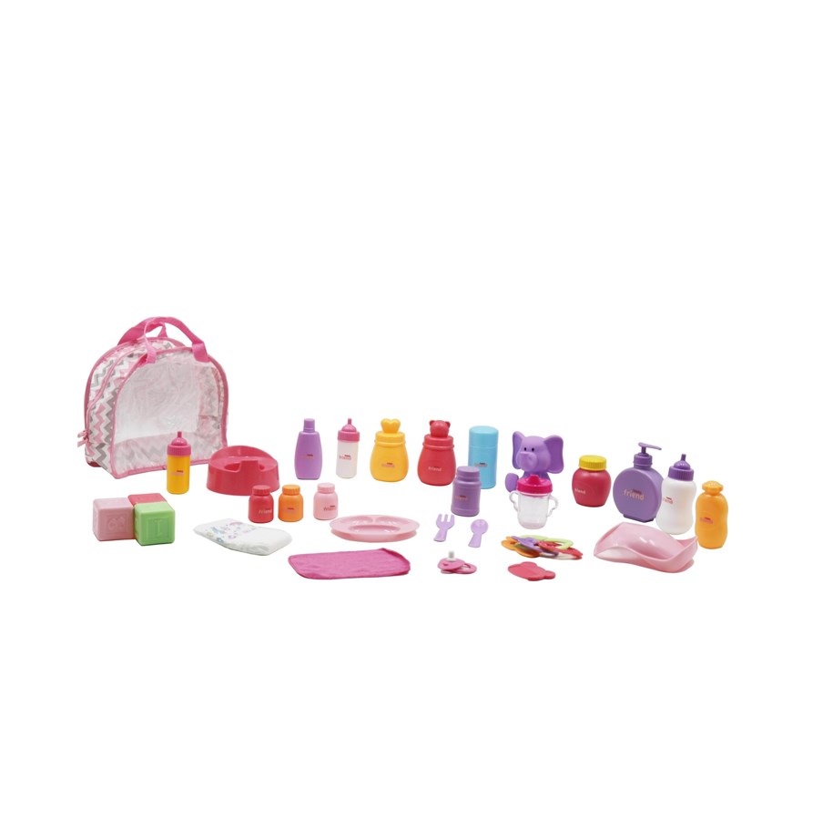 Dukker, Bamser & Utstyr - Happy Friend Doll Accessories value pack - 504319
