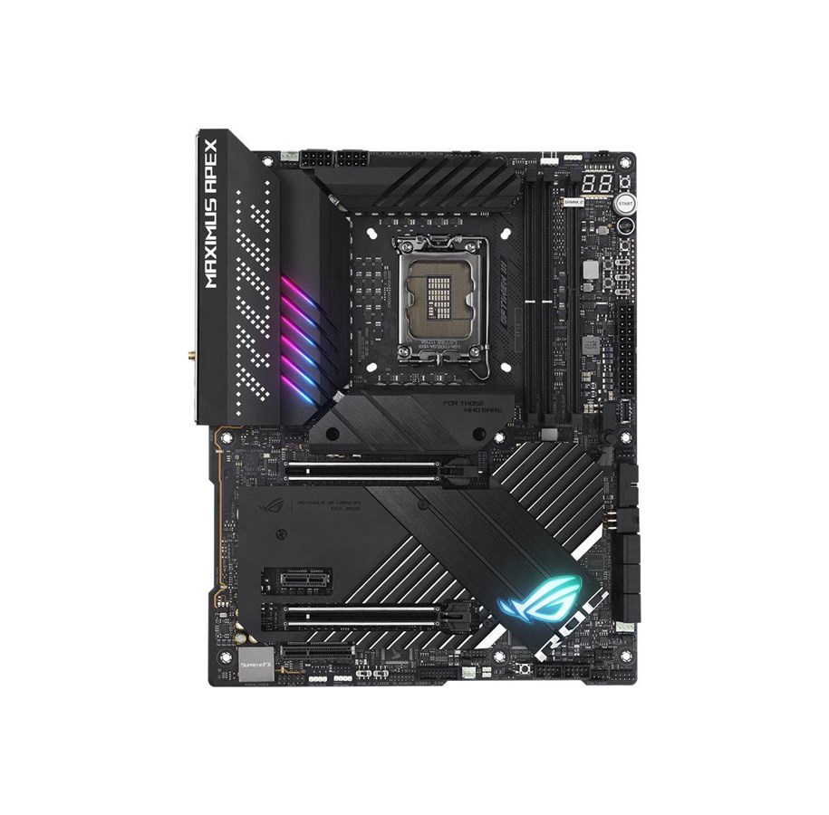 Hovedkort - ASUS ROG MAXIMUS Z690 APEX Hovedkort - Intel Z690 - Intel LGA1700 - DDR5 RAM - ATX - 90MB18I0-M0EAY0