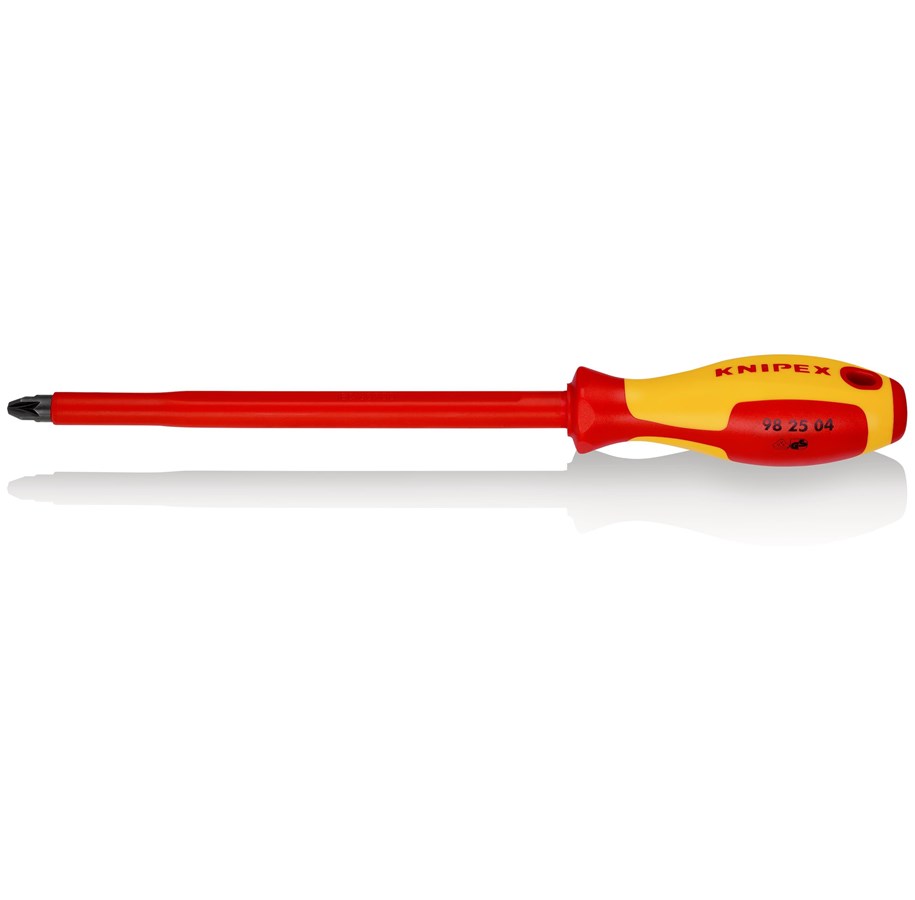 Verktøy for elektrisk arbeid - KNIPEX Skrutrekker for krysslisseskruer, Pozidriv® - 98 25 04