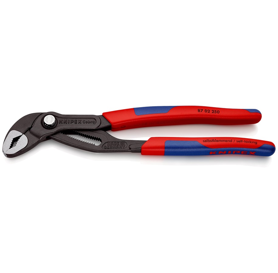 Verktøy for rørleggerarbeid - KNIPEX Cobra®, Hightech-vannpumpetenger - 87 02 250 SB