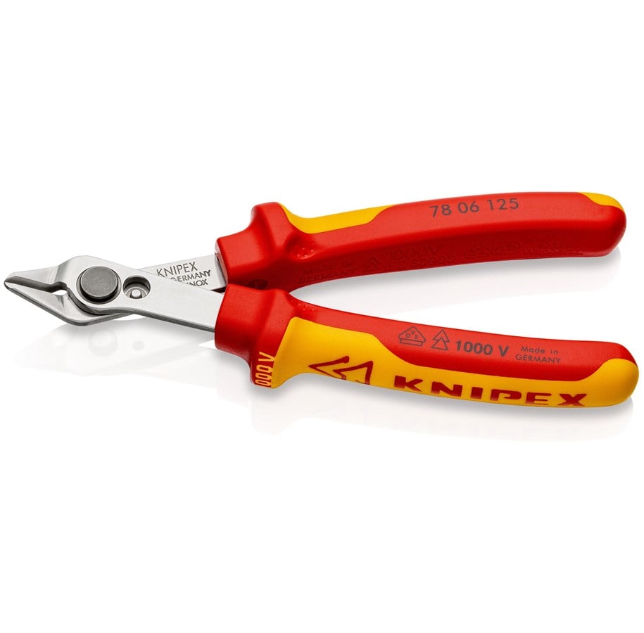 Håndverktøy - KNIPEX Electronic Super Knips® - 78 06 125 SB