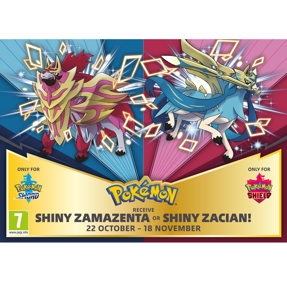 Spill - Pokemon Shiny Zamazenta (ONLY FOR POKEMON SWORD) - Nintendo Switch - PokemoncodeShinyZamazenta