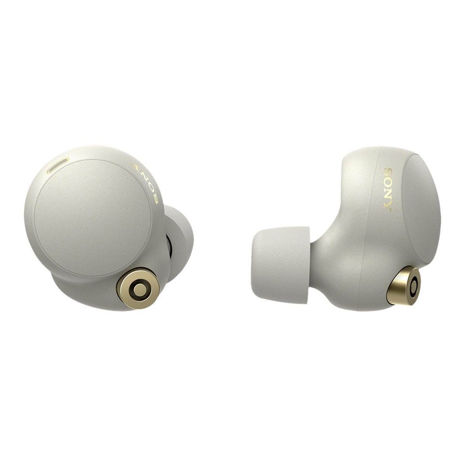 Hodetelefoner - Sony WF-1000XM4 - true wireless earphones with mic - WF1000XM4S.CE7