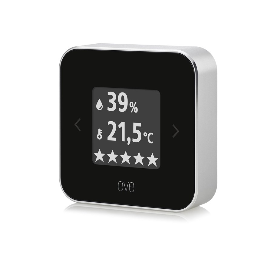 Smarthus - Eve Room - Innendørs luftkvalitetsmonitor for Apple HomeKit - 10EBX9901